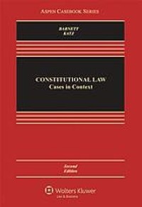 Image of Constitutional law : cases in context