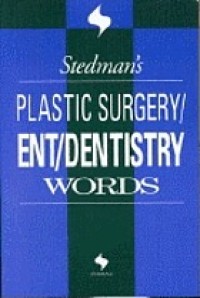Image of Stedman's plastic surgery/ENT/dentistry words